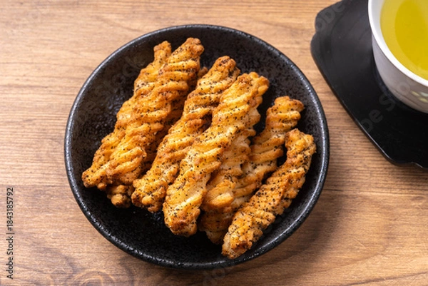 Obraz 黒胡椒あられ