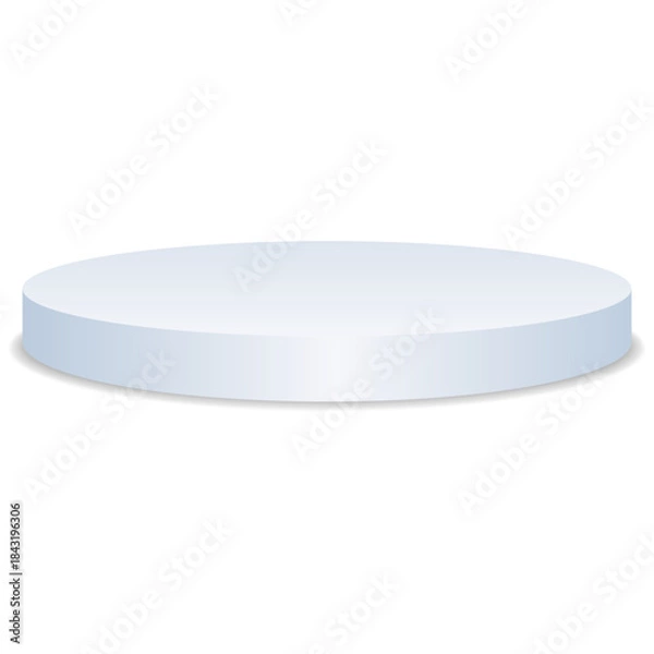 Obraz Podium 3d Display Product Placement Vector Design Template Illustration
