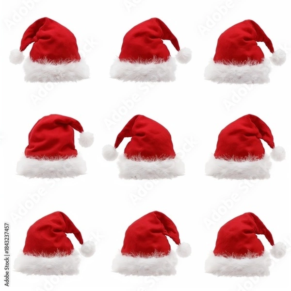 Obraz santa claus hats