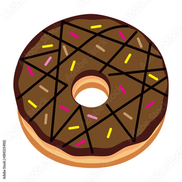 Obraz Vector graphic icon for Chocolicious