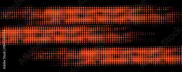 Obraz Tire tracks, motorcycle or car wheel tread marks, grunge vector. Road rally bike or motocross tire tracks.