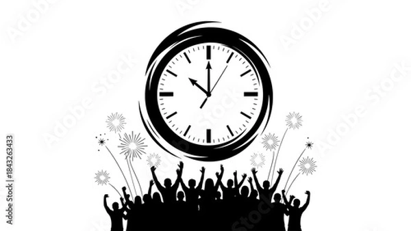 Obraz New year celebration countdown