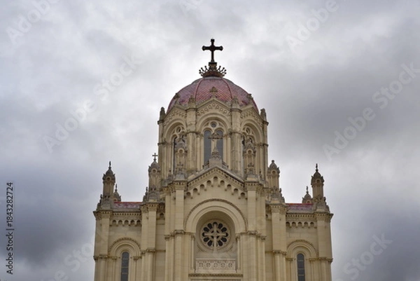 Fototapeta Detail of the Pantheon of the Duchess of Sevillano in Guadalajara, Spain