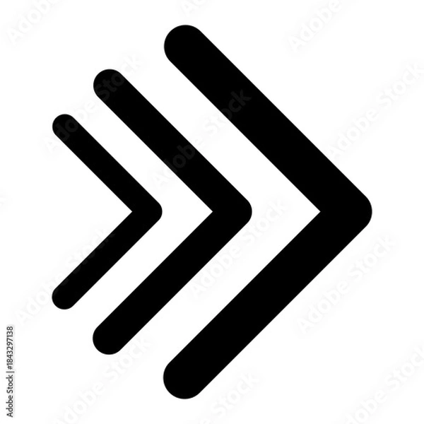 Obraz Arrow point icon