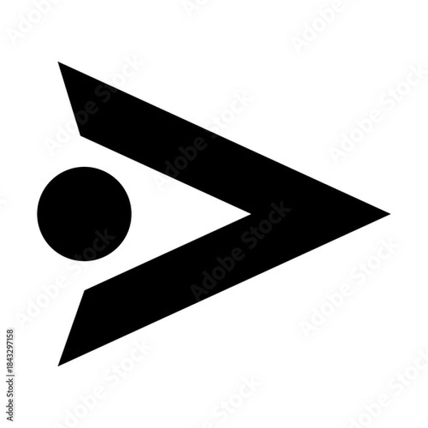 Obraz Arrow point icon