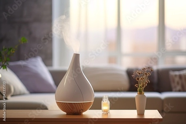 Fototapeta diffuser on a table