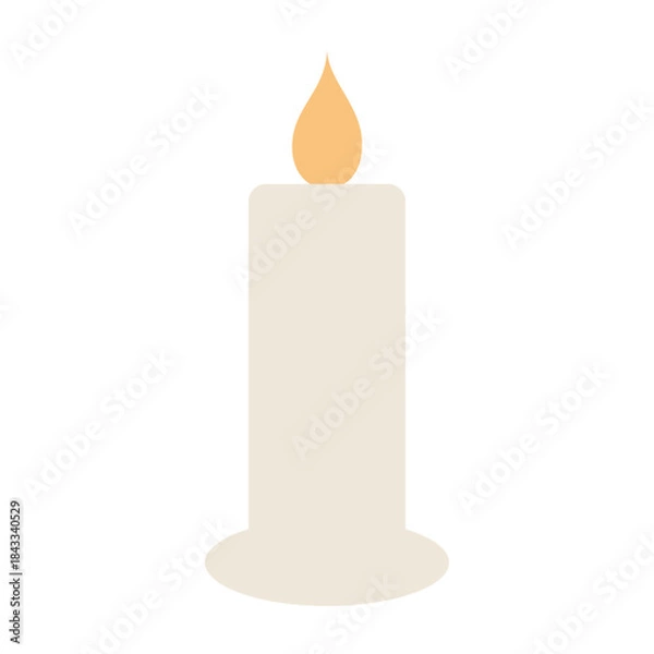 Obraz Vector multi color icons for Candle