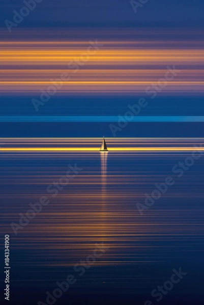 Obraz sunset over the sea