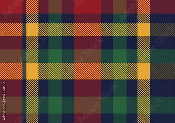 Obraz seamless geometric pattern with triangles