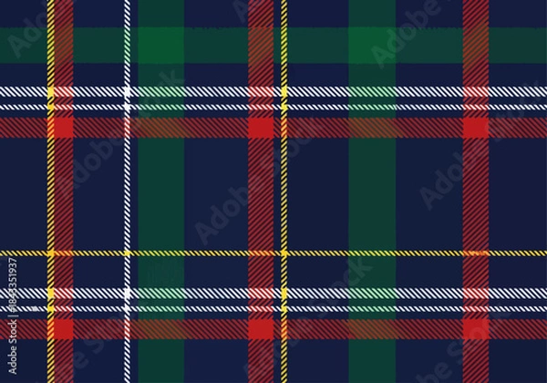 Obraz colorful plaid fabric