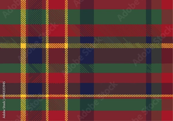 Obraz seamless tartan plaid pattern