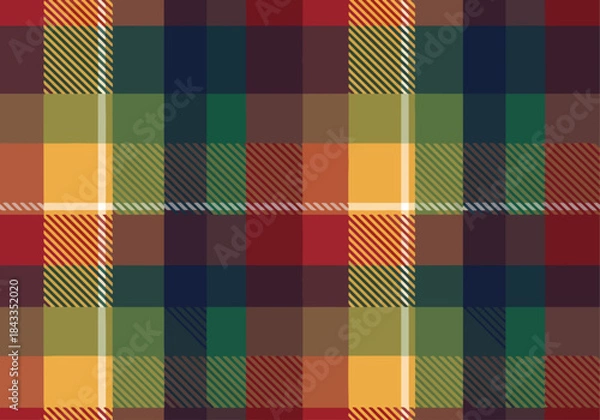 Obraz set of seamless patterns
