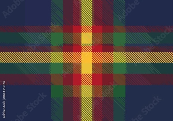Obraz colorful plaid fabric texture
