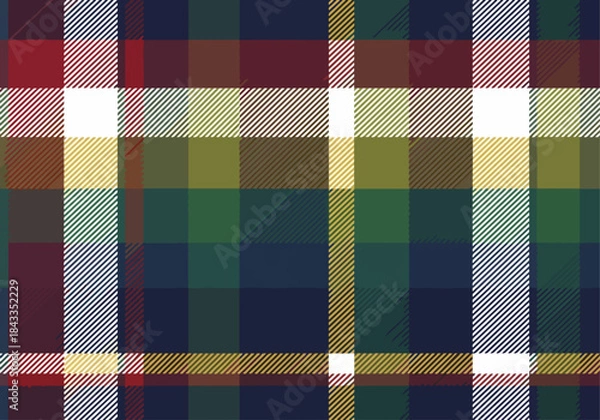 Obraz seamless plaid pattern