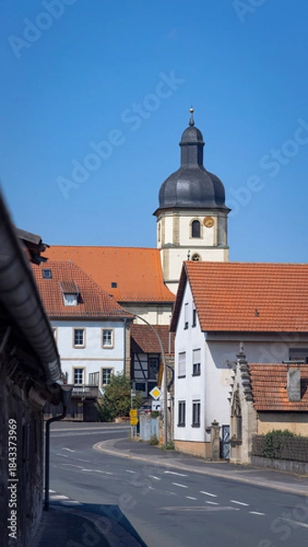 Obraz Kirche Kleinbardorf im Grabfeld
