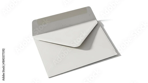 Fototapeta open envelope with letter