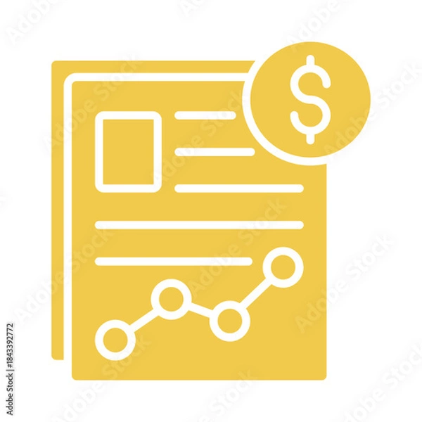 Obraz Financial Icon