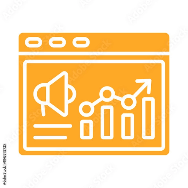 Obraz Marketing Icon