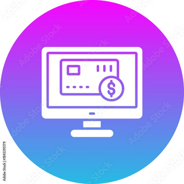 Obraz Online Payment Icon