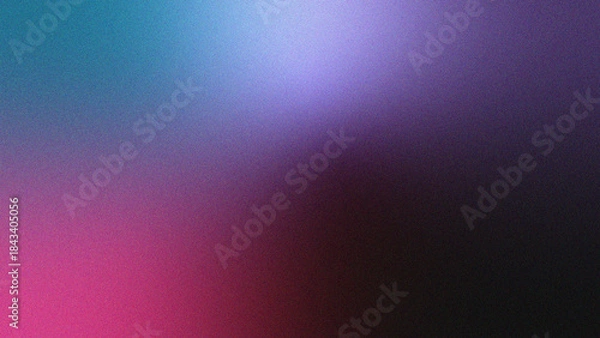 Fototapeta Gradient background with colorful noise texture