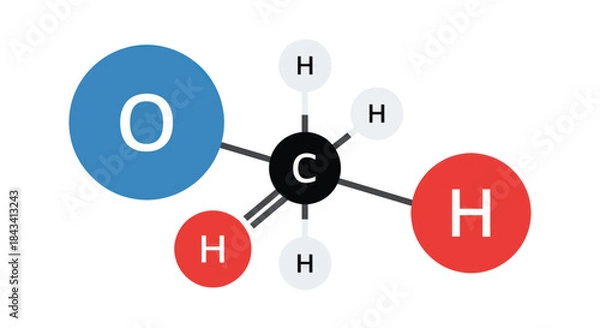Obraz Atomic structure diagram