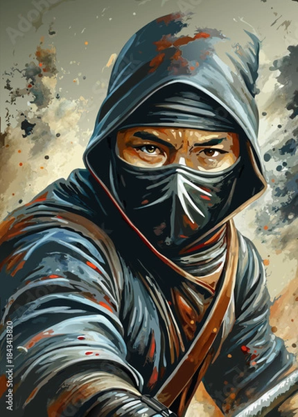 Obraz attacco ninja 03