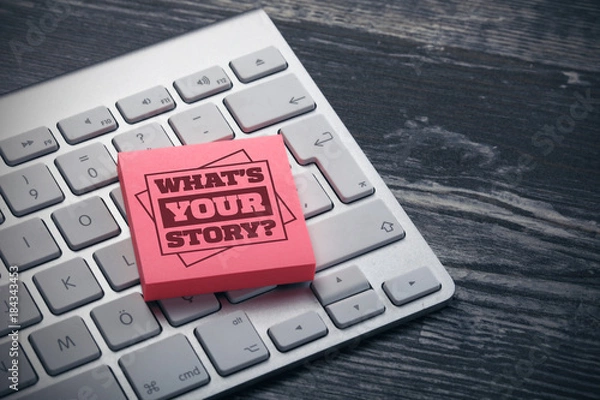 Obraz What is Your Story?