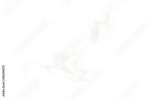 Obraz 流動的な立ち上がる煙　灰色