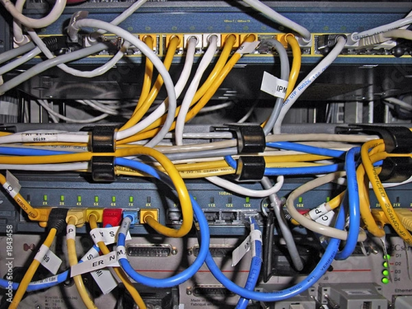 Fototapeta networking