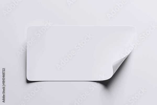 Fototapeta Sticker Blank 