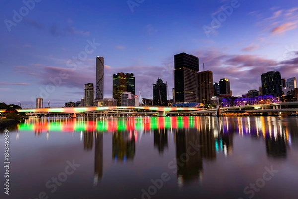 Fototapeta City sunrise