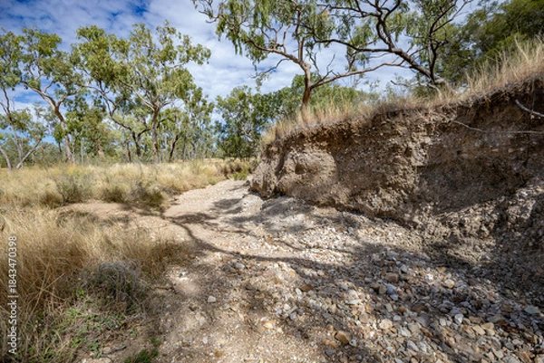 Fototapeta dry creek bed