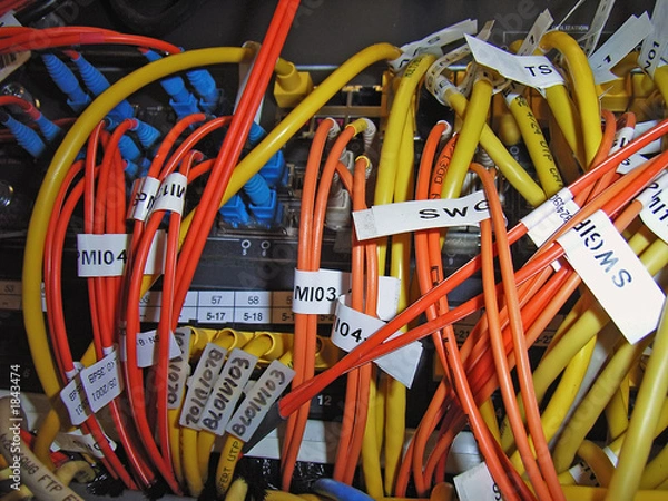 Fototapeta multimedia connections 2