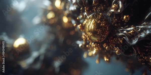 Obraz Abstract computer graphics modern art