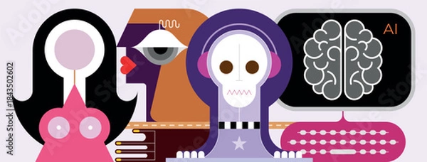 Obraz Machine Learning