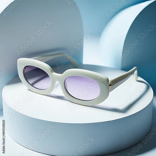 Obraz glasses on a table