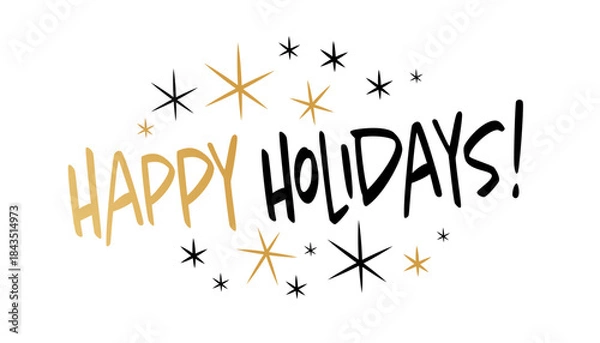 Obraz Happy Holidays