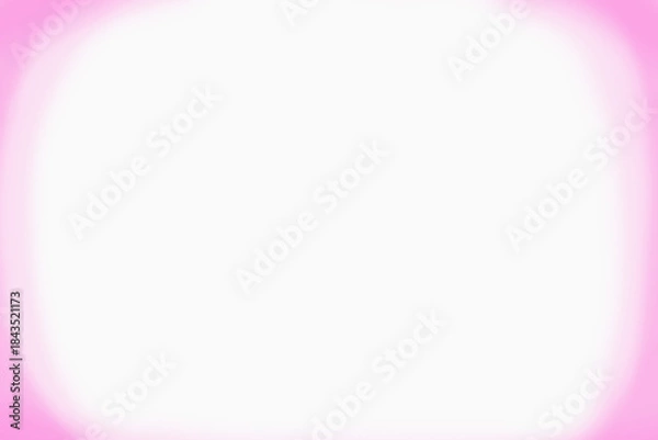 Fototapeta 手書きのぼんやりしたピンクライン背景イメージ