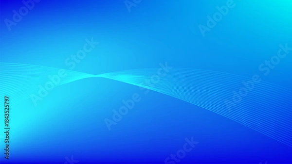 Obraz abstract blue wave background