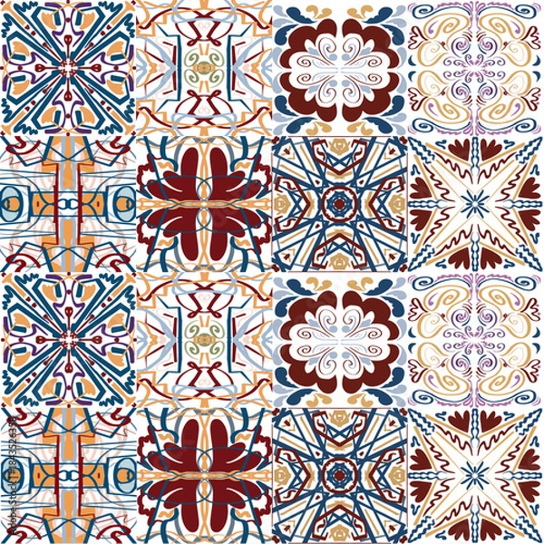 Obraz seamless ornamental pattern fill pattern 