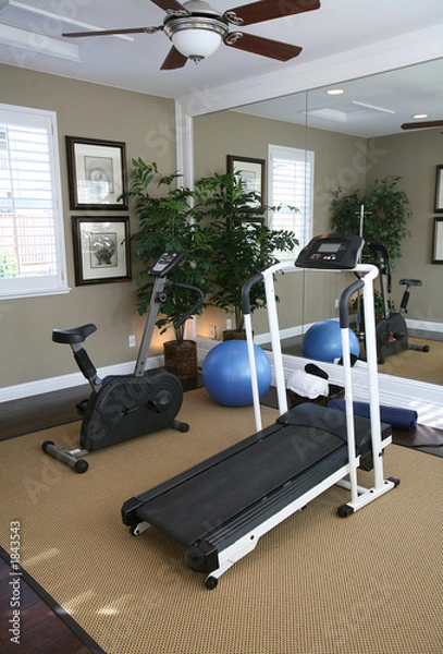 Fototapeta exercise room