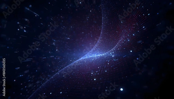 Obraz AI Technology Abstract Background