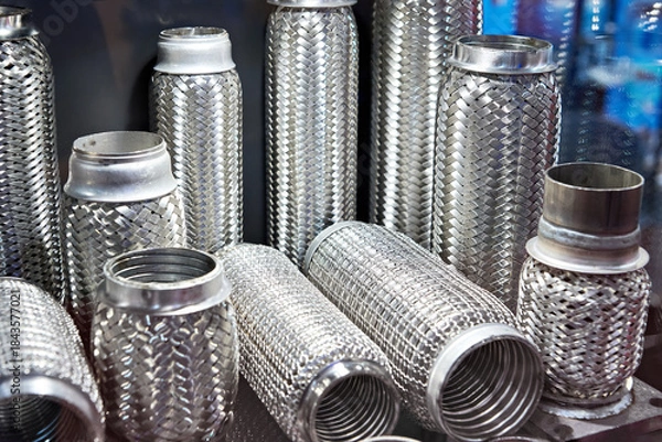 Fototapeta Exhaust flex connector