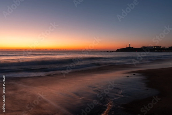 Obraz [千葉県]夜明けの犬吠埼灯台・君ヶ浜しおさい公園