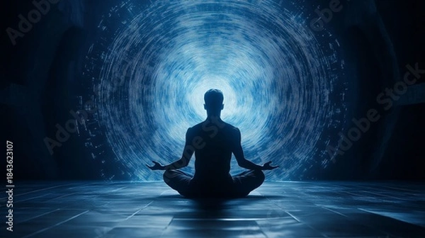 Obraz Mystical Meditation Portal Encounter