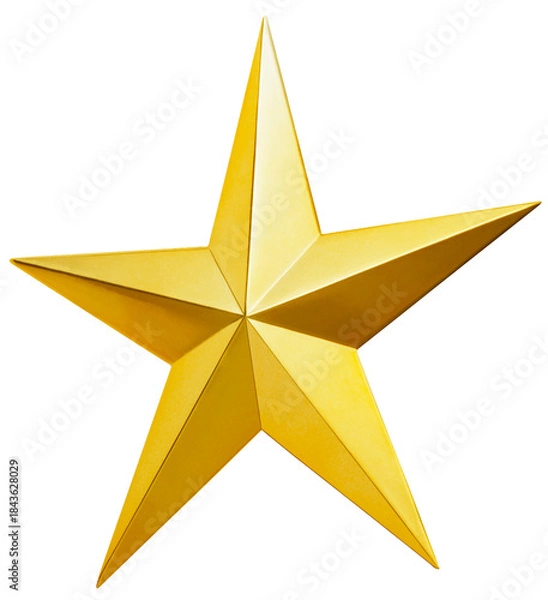 Obraz gold star 