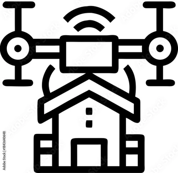 Obraz realestate svg icon