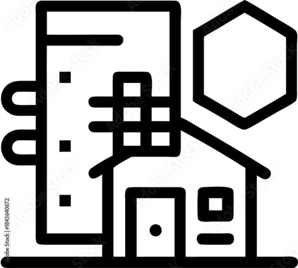 Obraz realestate svg icon