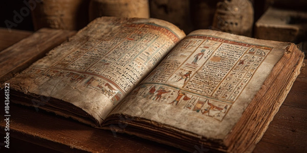 Obraz Book from ancient Egypt