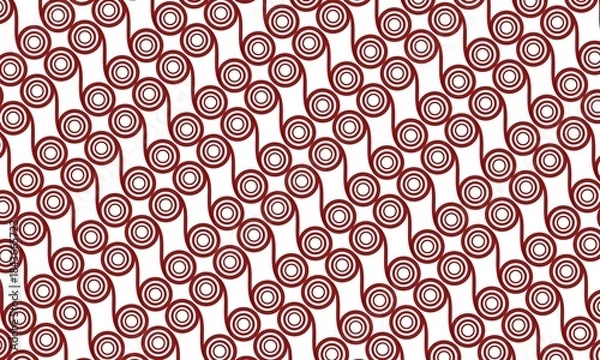 Fototapeta Abstract geometric seamless pattern design art, background, illustration